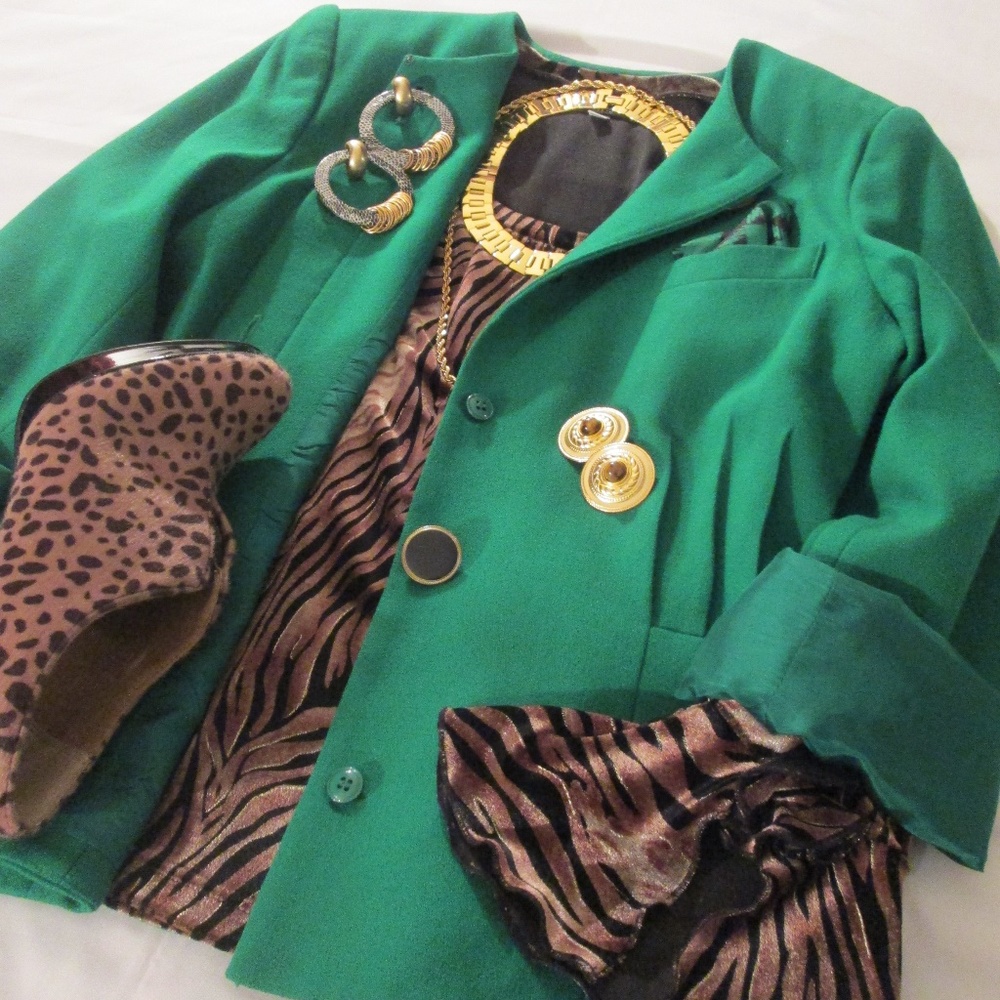 KASPER KELLY GREEN JACKET/BLAZER - Picture 6 of 8